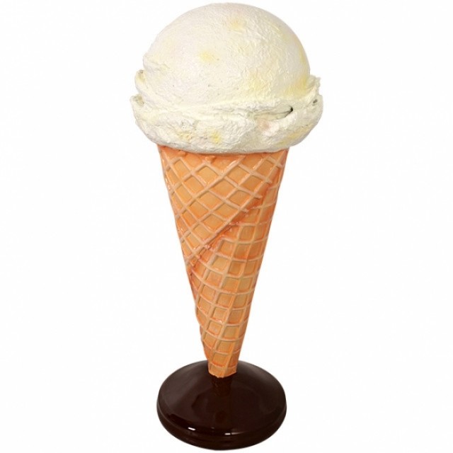 바닐라 아이스크림 모형 조형물 장식인형 포토존 95cm