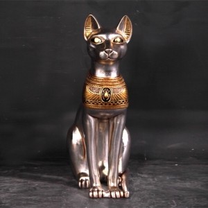 이집트 고양이 여신 장식인형 테마소품 조형물
