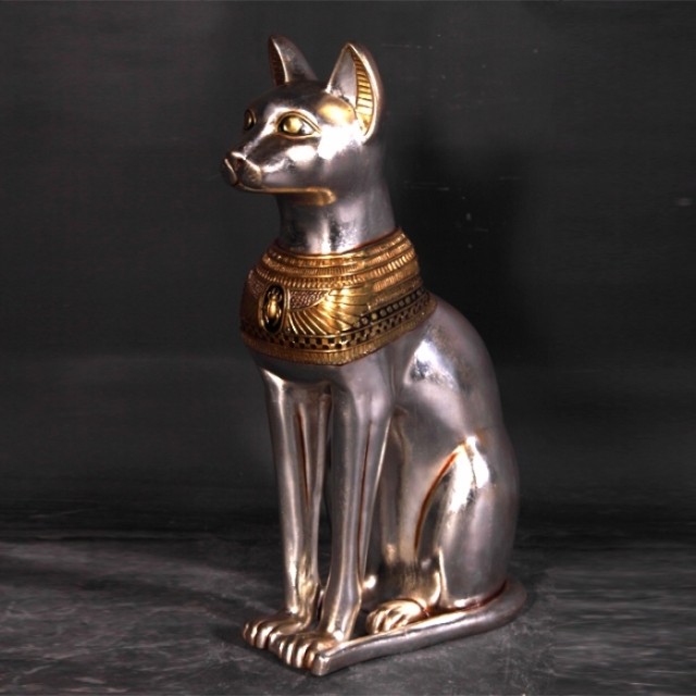 이집트 고양이 여신 장식인형 테마소품 조형물