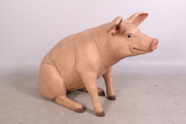 돼지모형 인형 피규어 조형물 115cm