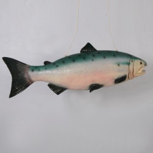 연어 물고기 모형 조형물 천장 벽면 장식인형 123cm
